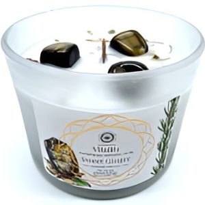 Bougie Parfumée Green Tree 'Vitalité' Oeil de Tigre et Gingembre doux