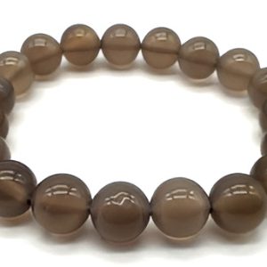 Bracelet en Agate Grise