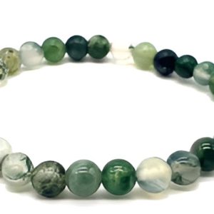 Bracelet en Agate Mousse