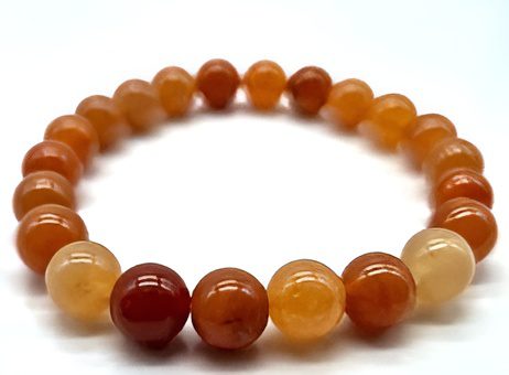 Bracelet en Aventurine Orange