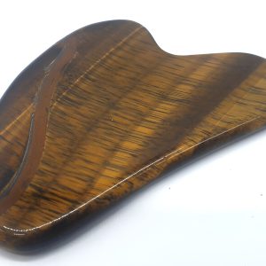 Palme de Massage Oeil de Tigre 8cm