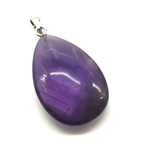 Pendentif Larme Améthyste 3cm