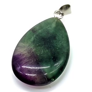 Pendentif Larme en Fluorite