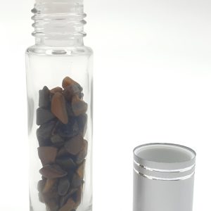 Roll-On Diffuseur Oeil de Tigre a remplir d huile essentielle (9cm)