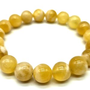 Bracelet en Calcite Orange