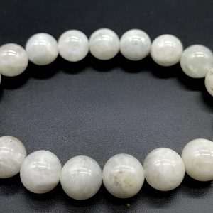 Bracelet en Labradorite Blanche