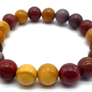 Bracelet en Jaspe Mokaïte