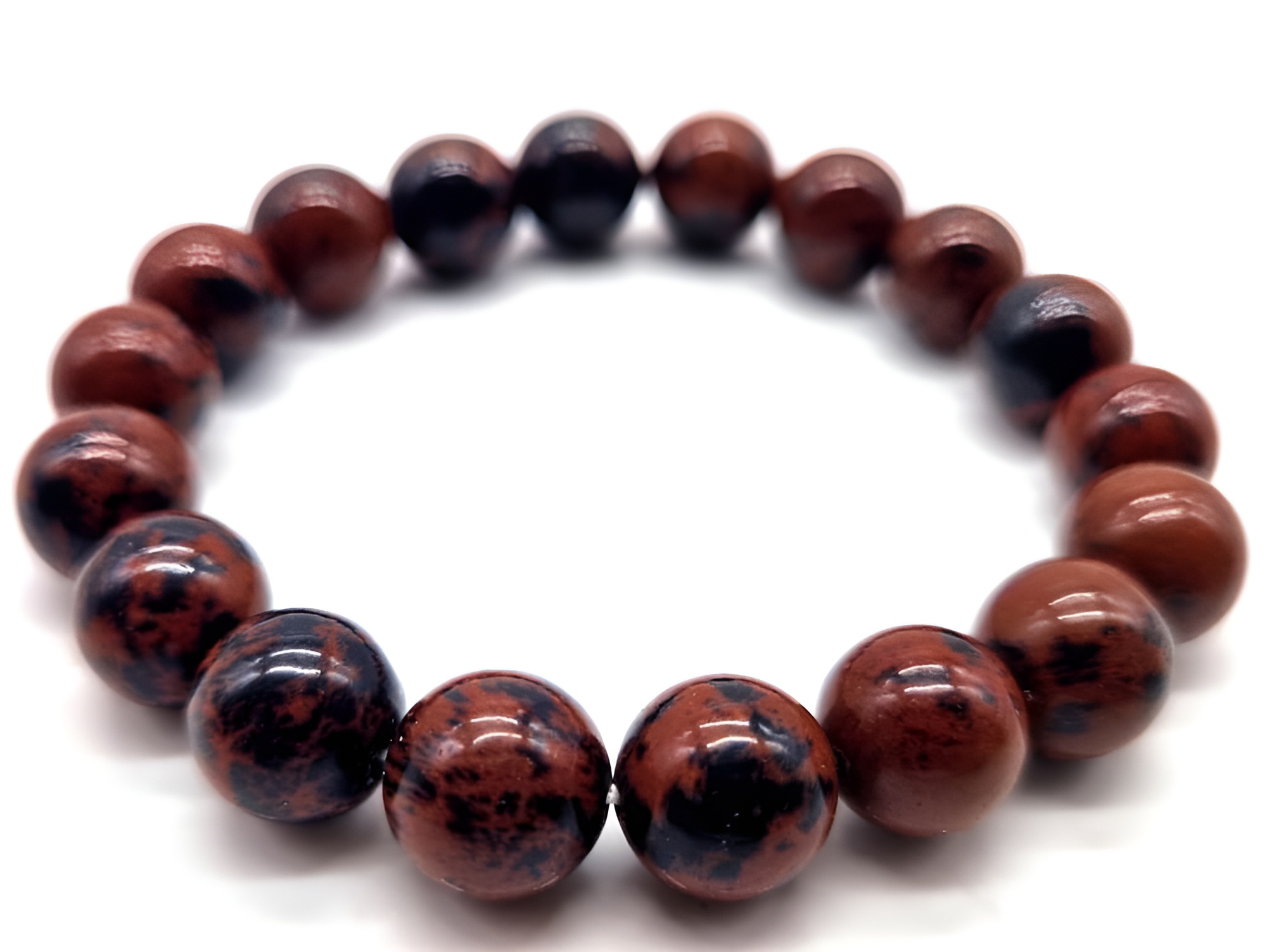 Bracelet en Obsidienne Mahogany