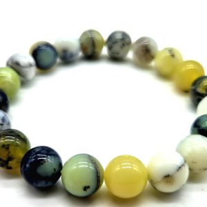 Bracelet en Opale Verte