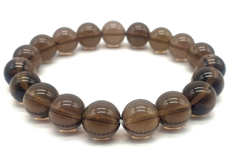 Bracelet en Quartz Fumé