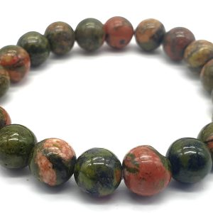 Bracelet en Unakite